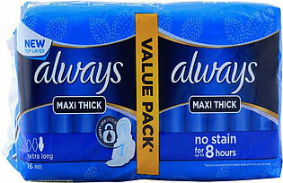 Always Maxi Thick Extra Long 16s Value Pack (0697)