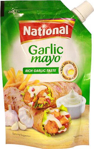National Garlic Mayo 200ml