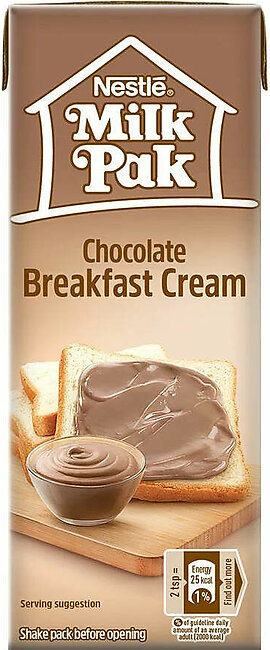 Nestle Milk Pak Chocolate Breakfast Cream 180 ML