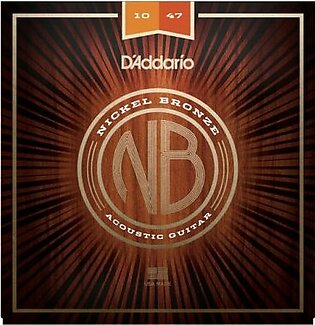 Nickel Bronze strings are the premium uncoated acoustic strings by D’Addario. Featuring an innovative combination of nickel-plated phosphor bronze wrapped onto a high carbon NY steel core, these strings bring out the unique tonal characteristics of any guitar, allowing its natural voice to truly shine. Nickel Bronze delivers unrivaled clarity, resonance and projection, as well as outstanding balance and harmonically rich overtones. Players will also enjoy improved tuning stability and higher break resistance, thanks to D’Addario-engineered NY Steel cores and plain steel strings.