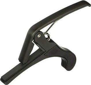 Made from High Quality Cast Iron and quality components, this brilliantly simple capo may be the last capo you buy.