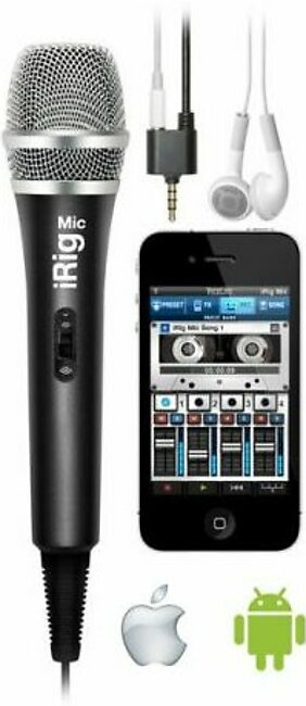 Make quality audio and vocal recordings anywhere on your iPhone, iPod touch and iPad
