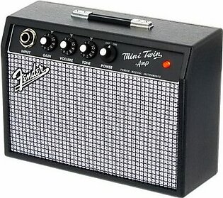 1W Single-channel Combo Guitar Amp with 2 x 3" Speakers, Tilt-back Kickstand, and Belt Clip