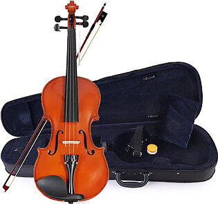 The Aileen VG106 violin is specially for the students or beginners who have never played the violin before and want to have a try on playing it. Perfect timbers make the violin present clear and melodious sound, which would be impressive and memorable. Complete accessories gives you perfect first-playing experience, which would free you from finding parts one by one. With its wonderful sound quality and substantial price, this excellent violin is worth a recommendation.

Model: VG106
Size: 4/4
Top: Solid spruce
Back & Side: Solid maple
Fingerboard: Dyed hardwood
Tailpiece: Metal tailpiece