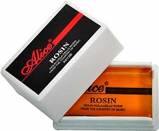 The Alice rosin increases friction of bow hair. All natural ingredients combined in a very special process which makes this rosin perfect for either horsehair or synthetic hair bows.
