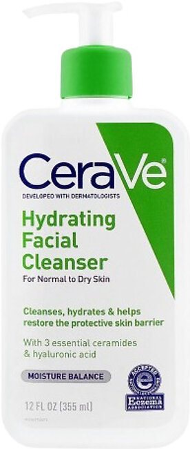 CeraVe Hydrating Facial Cleanser – 355ml