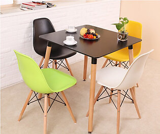 DWS 4 Chairs Dining Table Set ( Multi Chairs &...