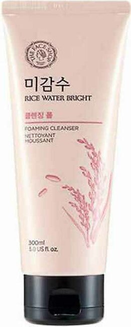 TheFaceshop Rice Water Bright Cleansing Foam |Cleanser 300ml