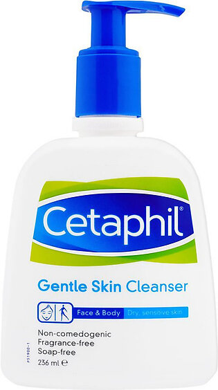Cetaphil Gentle Skin Cleanser Face Body Dry Sensitive 236ml
