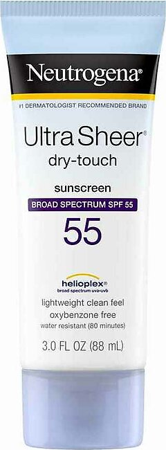 Neutrogena Ultra Sheer Dry Touch Sunscreen Lotion - SPF 55 - 88 ml