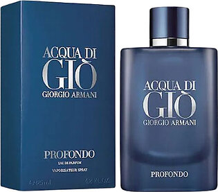 Giorgio Armani Acqua Di Gio Profondo Edp Fragrance For Men 125ml