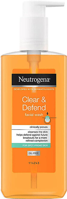 Neutrogena Facial Wash Clean Gel 200ml