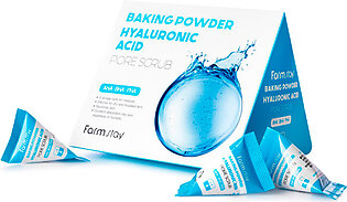 Farm Stay Baking Powder Hyaluronic Acid Pore Scrub 25pcs