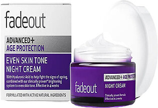 Fade Out Advanced Plus Age Protection Whitening Night Cream