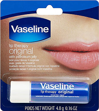 Vaseline Lip Therapy Original With Petroleum Jelly 4.8g