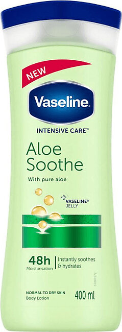 Vaseline Lotion Intensive Care Aloe Soothe 400ml