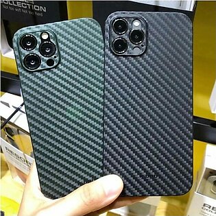 K-DOO Air Carbon Paper Back Skin Case for iPhone 12 Pro Max