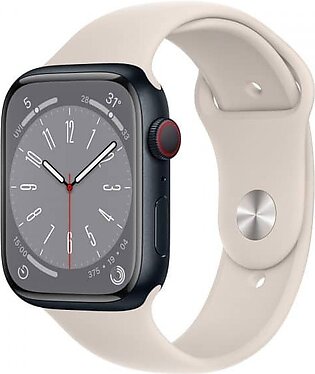Apple Watch Series 8 – 45mm Sport Band with Aluminum Case Starlight