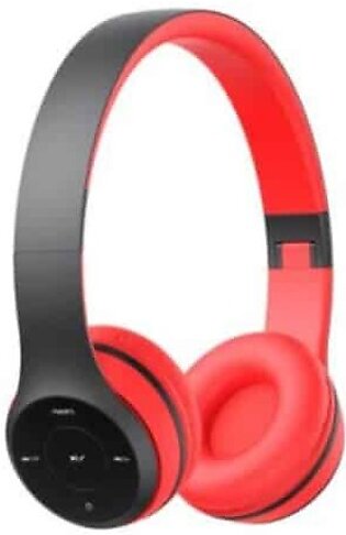 Havit HV-H2575BT Bluetooth Headphone-Black/Red