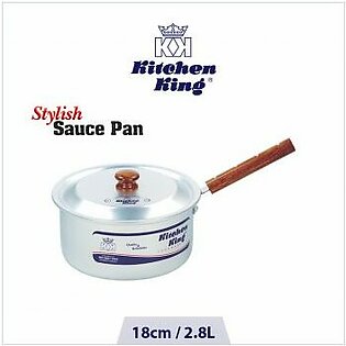 Stylish Sauce Pan with Lid 18cm