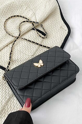 Black Butterfly Handbag - A23 - WHB0007