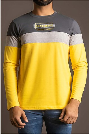 Supremacy Tri-Color Full Sleeve T-Shirt - W23 - MT0300R