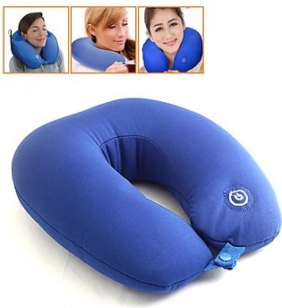 Neck Vibrating Massager, U-Shaped Pillow Office Car Travel Neck Pillow