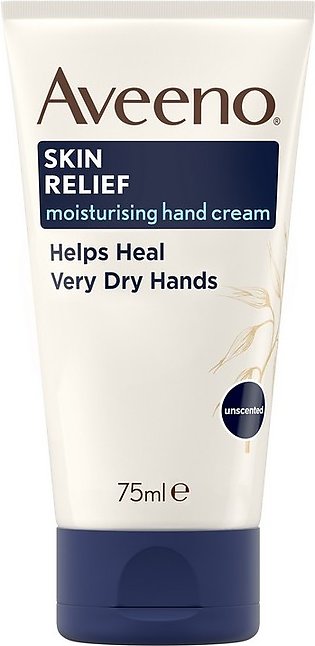 AVEENO Hand Cream, Skin Relief, Moisturising, 75ml