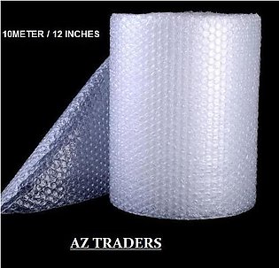 Bubble Wrap 10 Meter Length x 1 Meter | 12 inch Width Packing Material High Quality. Strong Bubbles, No 1 Plastic Material