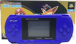 PVP Station Pocket Light 3000 - 8 Bit Portable Handheld Video Game - Blue