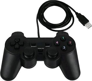 Wired USB 2.0 Black Gamepad Joystick Joypad Gamepad Game Controller For PC Laptop Computer For Win7/8/10 XP/For Vista