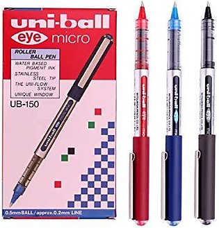 Uni ball eye micro Pack Of 3 Pcs - 0.5mm - Multi Color