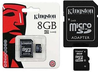 Kingston 8 GB micro SDHC  Flash Memory Card SD