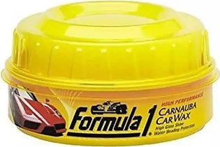 FORMULA 1 Carnauba Car Wax High Gloss Shine Water Beading Protection 8 oz 230g