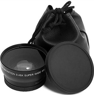 52MM 0.45 x Wide Angle Macro Lens for Nikon D3200 D3100 D5200 D5100