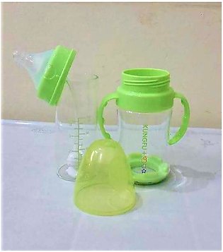 Glass Nursing Bottle / Feeder 4Oz - Green