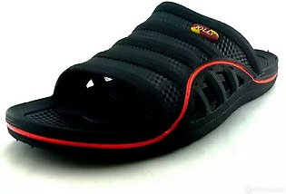 Rubber nylon slipper shoes for men's