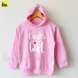 The Shop - DADDY'S GIRL Pink Hoodie For Baby Girl - SP-BGH1