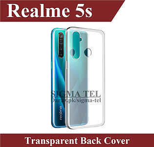 Realme 5s Transparent Back Cover High Quality Soft Crystal Clear Case For Realme 5s