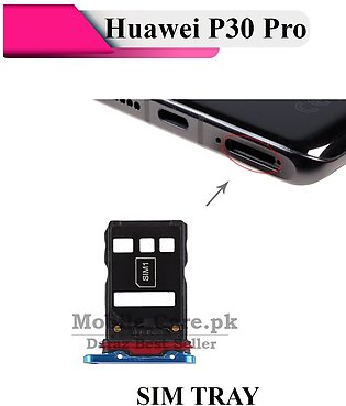 Huawei P30 Pro SIM Tray Sim Jacket Sim Slot Sim Door For P30 Pro - Blue