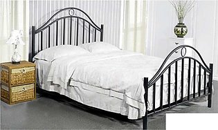 European style Metal bed iron bed double bed pastoral style student bed
