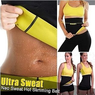 Soft Slim Sweat Belt for Men & Women Hot Body Shaper Weight Loss Slimming Waist Trainer Trimmer Slim Belt Wrap