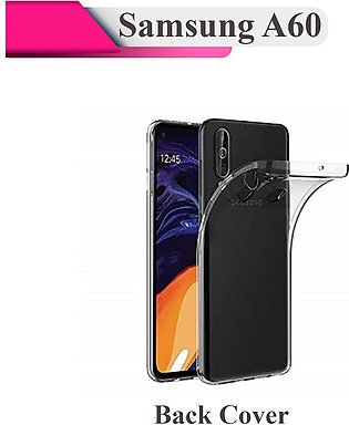 Samsung Galaxy A60 Transparent Back Cover Clear Crystal Cover for Samsung Galaxy A60
