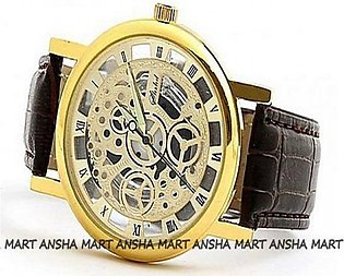 Ansha Marts Analog Wrist Watch For Men -Brown