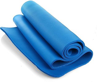Non-Slip Yoga Mat - 10mm - Blue