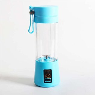 Electric Blender Mini Portable Personal Size Juicer Cup USB Rechargeable Mixer 380ml Food Grade Water Bottle Portable Fruit Juicer Machine
