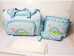 MOJOYCE 4pcs/set Multifunction Waterproof Mom Baby Cartoon Car Bottle Shoulder Bag Mummy Stroller Maternity Handbag