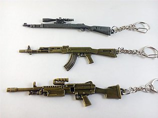 Pack of 3 PUBG Keychains