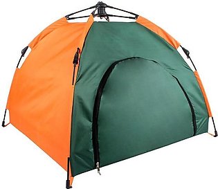 DOG/CAT TENT - WATERPROOF PET TENT HOUSE - DOG CAT PLAYING BED MAT PORTABLE FOLDING KENNEL BED FOR CAT AND DOGS