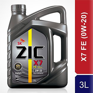Zic X7 FE 0W-20 - Gasoline Engine Oil - 3Ltr